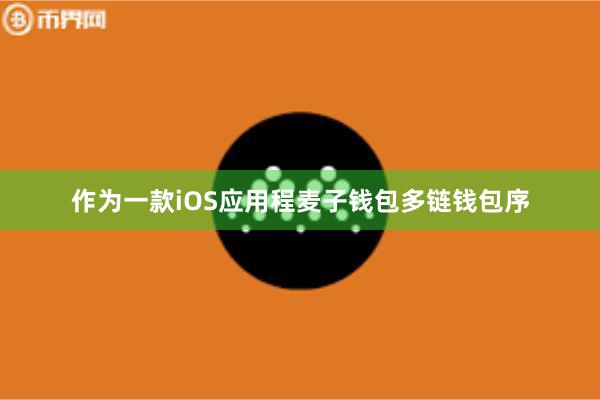 作为一款iOS应用程麦子钱包多链钱包序