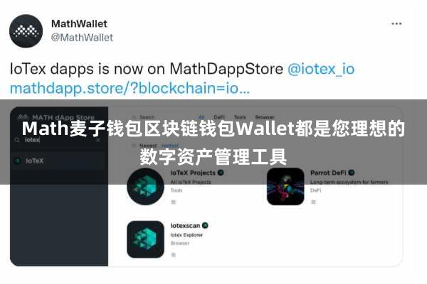 Math麦子钱包区块链钱包Wallet都是您理想的数字资产管理工具