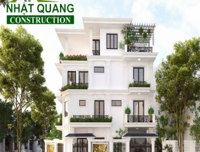 Mẫu thiết kế biệt thự 4 tầng 