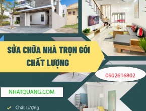 báo giá sửa nhà trọn gói giá rẻ tphcm