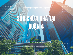 sửa chữa cải tạo nhà tại quận 4