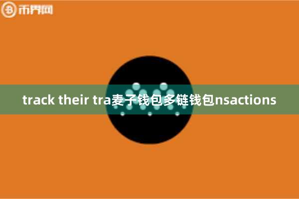 track their tra麦子钱包多链钱包nsactions