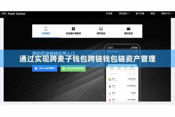 通过实现跨麦子钱包跨链钱包链资产管理
