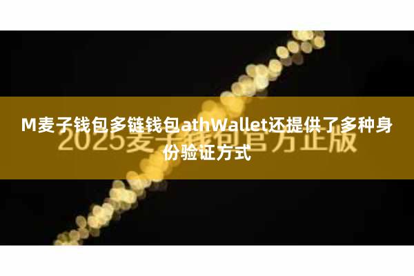 M麦子钱包多链钱包athWallet还提供了多种身份验证方式