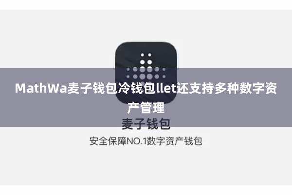 MathWa麦子钱包冷钱包llet还支持多种数字资产管理